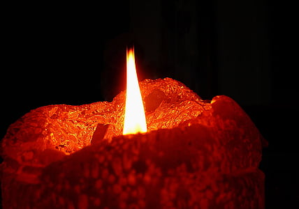 pojav, Adventni venec, dekoracija, sveča, sveče, ob svečah, svetlobe