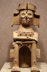 Meksika, Antropolojik Müzesi, Tarihçe, çanak çömlek, heykel, Sanat, Kolomb