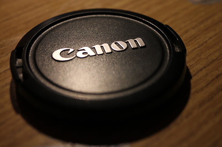 Canon, obiektyw, fotografii, obraz, fotograf, pomieszczeniu, kolor czarny