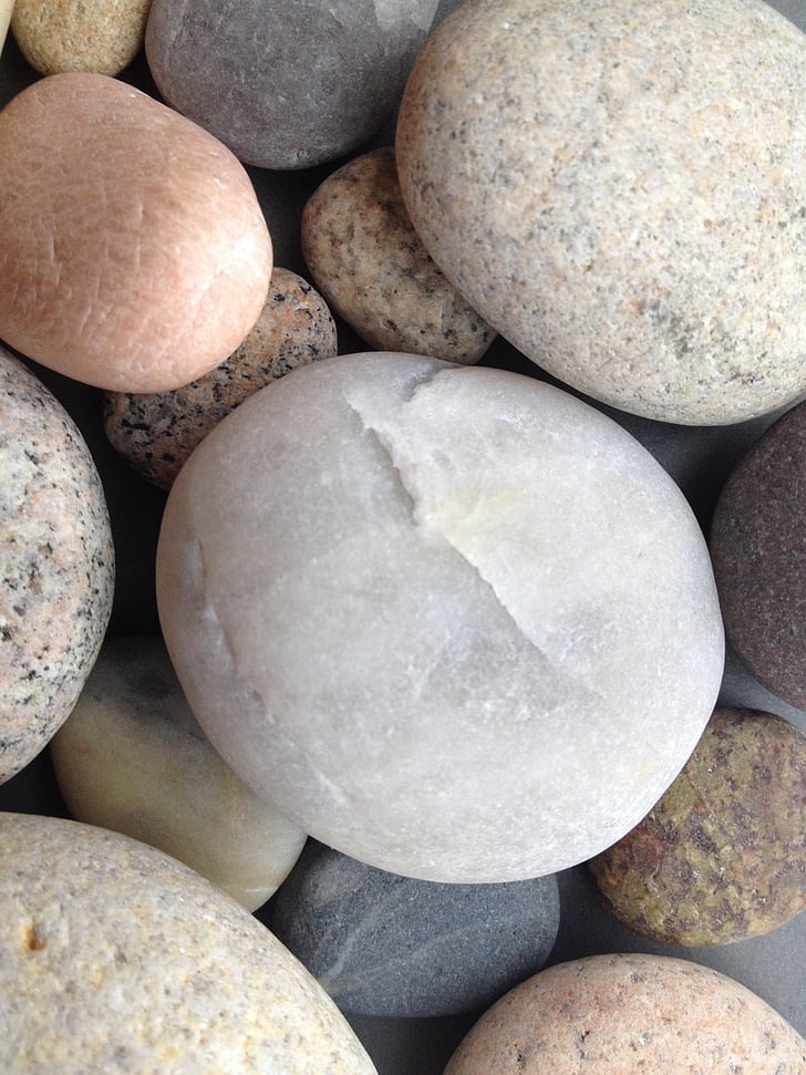 pedras, seixos, natural, seixo, Rock - objeto, pedra - objeto, natureza