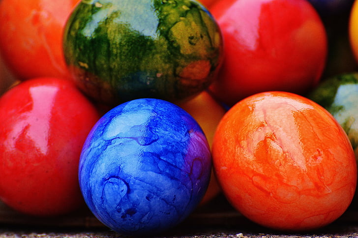 Великден, Великденски яйца, цветни, Честита Великден, яйце, цветни, цвят