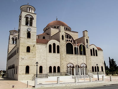 Kypr, dromolaxia, kostel, Architektura, ortodoxní, náboženství, známé místo