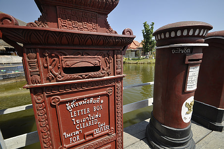 Letterbox, mercato di acqua, Hua hin