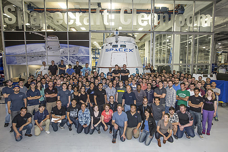 SpaceX, raket, Team, folk