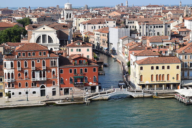 Wenecja, Włochy, Wyspa, Europy, Architektura, Wenecja - Włochy, gród