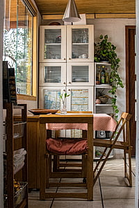 Cabinet, scaun, curat, contemporan, decor, design, sufragerie