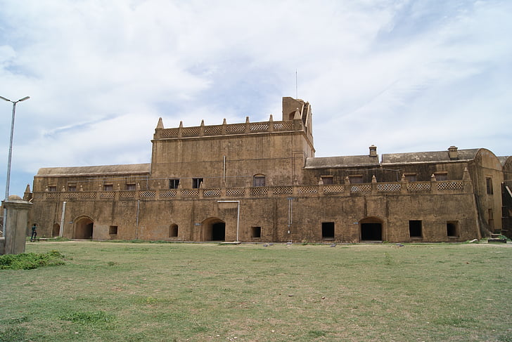 benteng tharangambadi, tarangambadi, Fort, fort Denmark, Tamil nadu, kuno, tharanganbadi