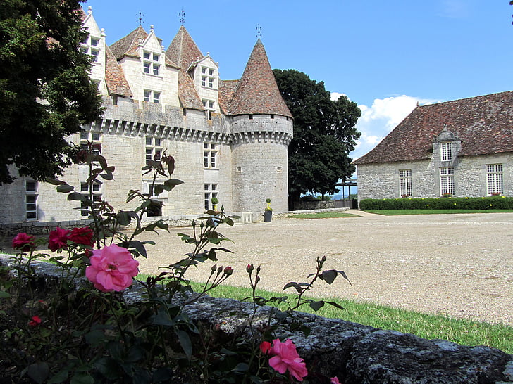 Château de monbazillac, Dordogne, Monbazillac, slottet, Frankrike, renessansen, Renaissance chateau
