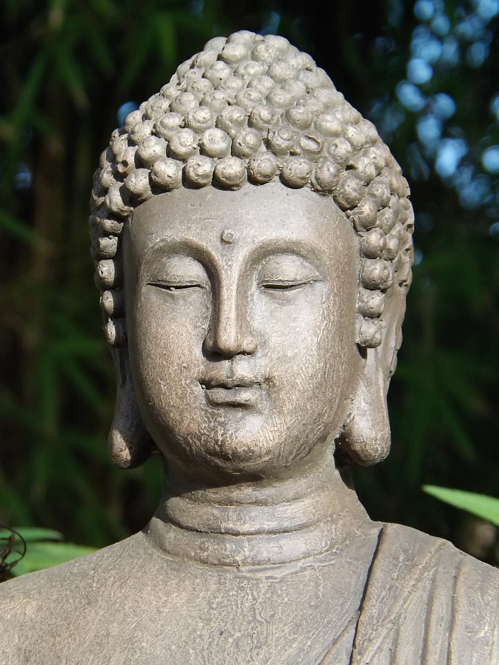 Buda, divinitat, Déu, Director, escultura, Bust de, La religio