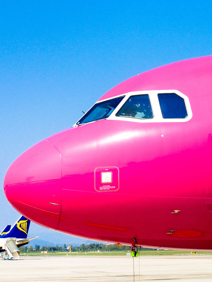 plane, profile, flight