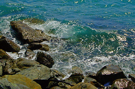 air, laut, laut, gelombang, tenang, tenang