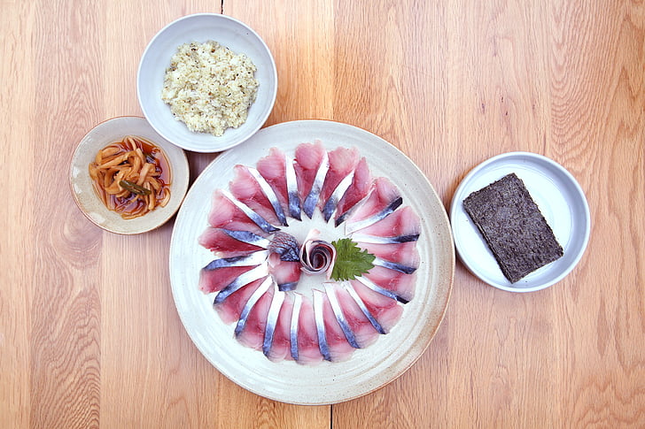 mackerel times, konsyap, sushi set, kohnshop, food photography, time, food