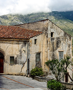 Maratea, Borgo, vecchie case, Basilicata, Italia, case tipiche, tipico