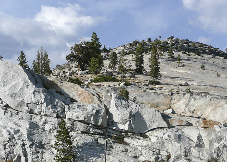 góry, Rocky, park narodowy Yosemite, Kalifornia, Stany Zjednoczone Ameryki, Natura, dekoracje