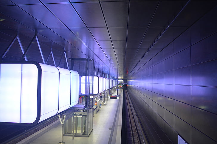 Architektūra, metro, Hamburgas, U4, uosto-miesto-universitetas, transportas, transporto rūšis