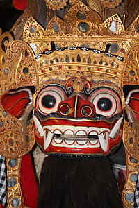 Bali, imágenes, cultura, ceremonia de, Indonesio, imagen, colores