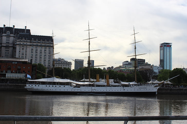brod, Barco, Argentina, Paseo, arhitektura, atrakcija, grad