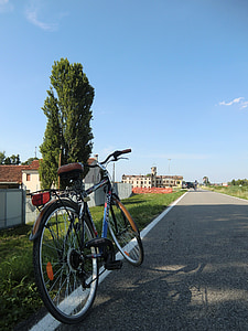 fiets, Italië, fiets, reizen, rit, sport, wielrenner