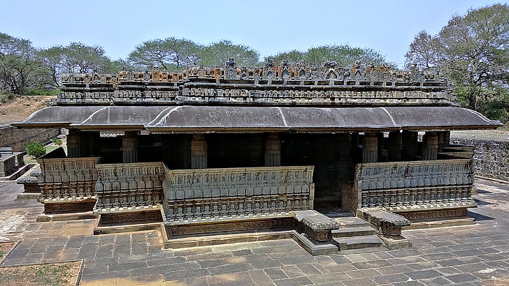 tempelj, nagareswara, bankapur, mesto, zgodovinski, archeoloical, verske