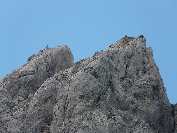 ellmauer διακοπή, βουνά, αλπική, wilderkaiser, υψηλότερη κορυφή, Σύνοδος Κορυφής