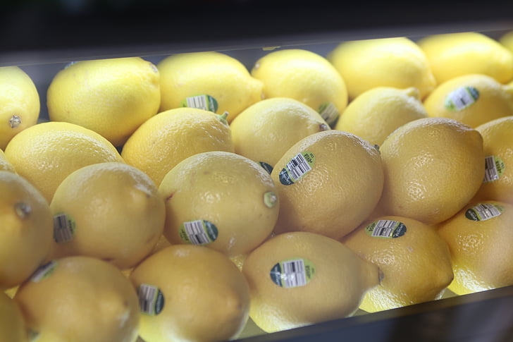 limón, exposición, Built-in, fruta, cítricos, alimentos, frescura
