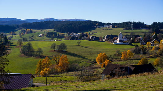 Schwarzwald, Feldberg, Vis, boksen hill tower, Firs, Horizon, tårnet