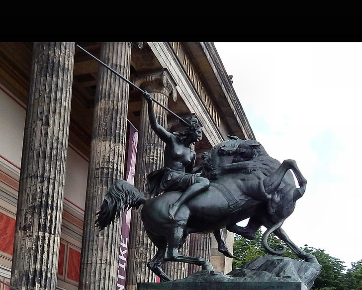 Berlín, l'estàtua, figura, Monument