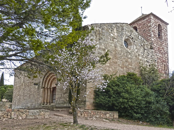 Romanesque nhà thờ, Siurana, cảnh quan