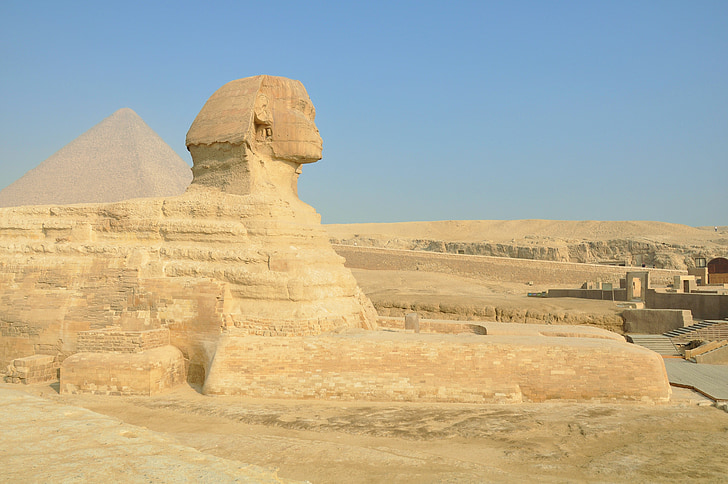 Egipt, puščava, Egiptovski tempelj, Giza, piramide, hieroglifi, kamele