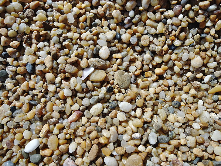 kiviä, Beach, Ocean, värit, kivi, Roller