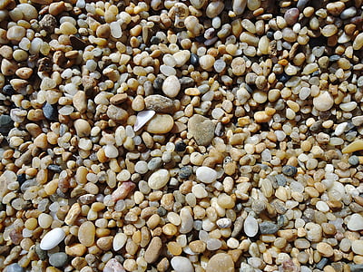 kiviä, Beach, Ocean, värit, kivi, Roller