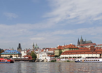 ciudad, historia, Castillo, República Checa, arquitectura, Praga