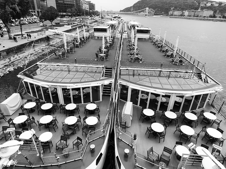 Budapest, porta, Danubio, nave, fiume, capitale, il Danubio