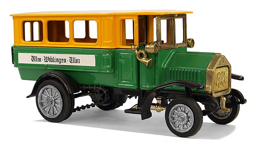 하나, 첫 번째 버스 1916, 당신은 첫 번째 버스 1916, oldtimer, 버스, 취미, 모델 자동차