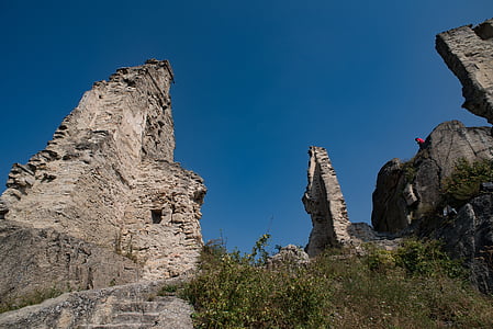 ruin, gamle, Bryd op, faldefærdige, arkitektur, historisk set, Dürnstein