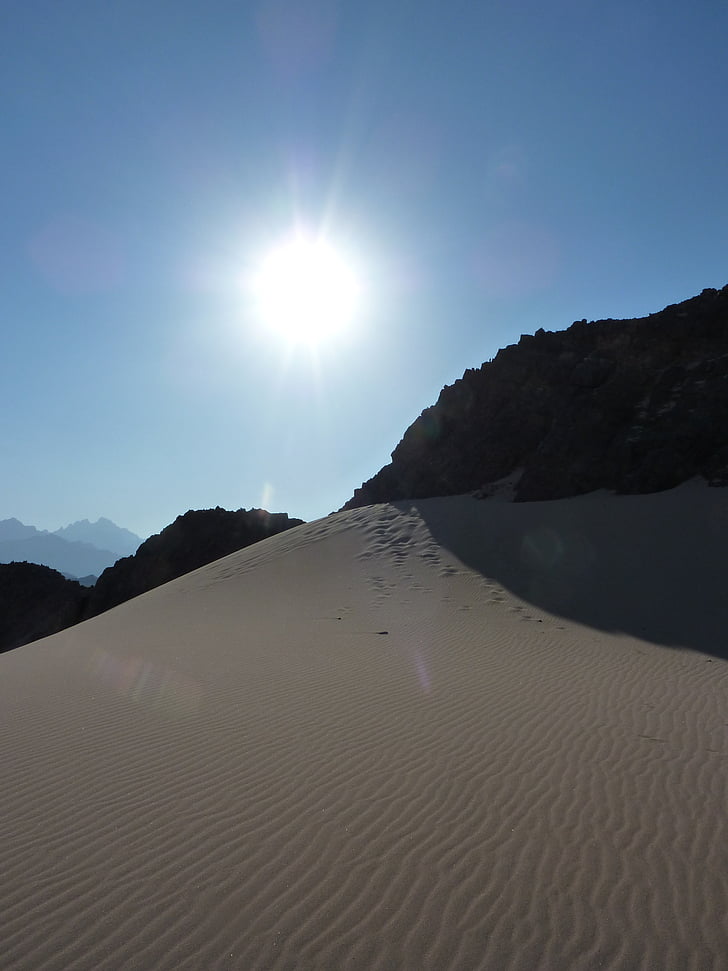 désert, Égypte, Dim, sable, dune, nature, dune de sable