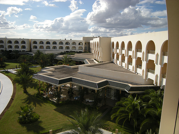 Tunísia, Hotel, Sousse, arquitetura