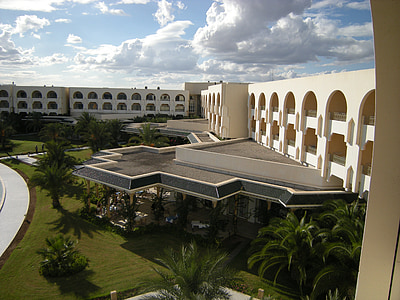 Tunisko, Hotel, Sousse, Architektura