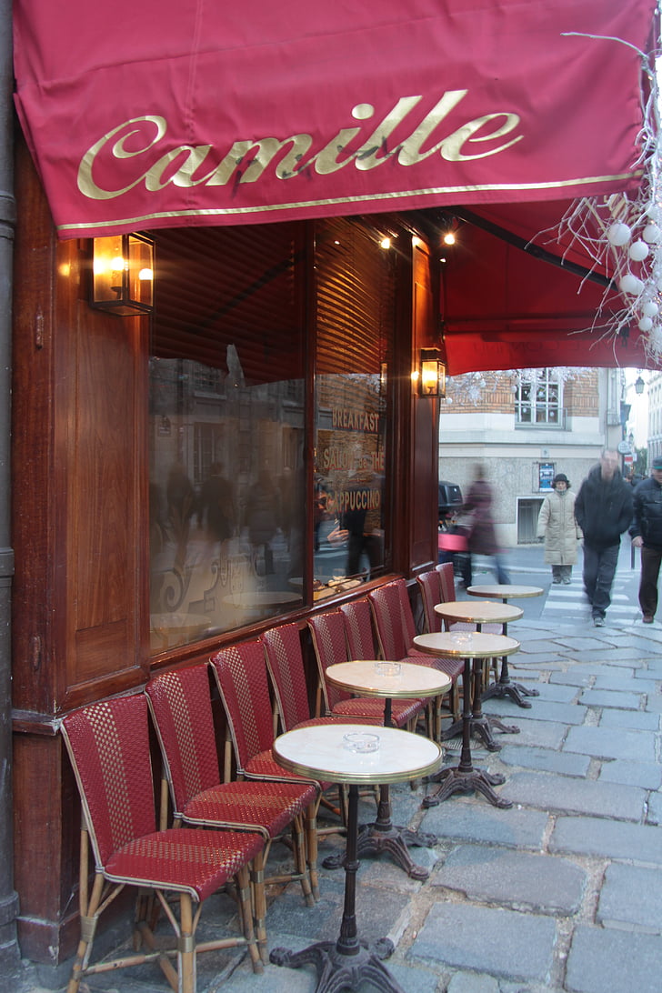 Pariisi, kahvi, Camille, Ravintola