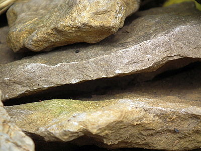 kamene, kameň, materiál, Príroda, pevný, drvený kameň, sivá