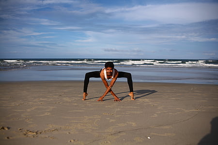yoga, indian, yoga guy, meditation, symbol, body, health