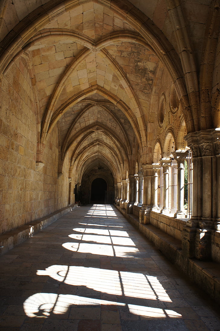 Galleri, kloster, taragona, arkitektur, kirke, Arch, Cathedral