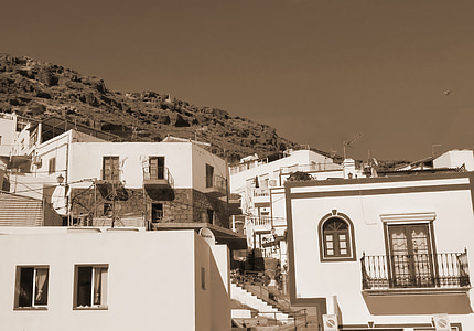 poble, bergdorf, Espanya, casa, Fuerteventura, Illes Canàries, Gran Canària