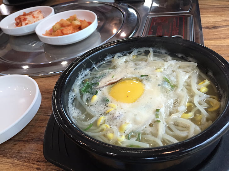 Корейська рагу, продукти харчування, традиційні