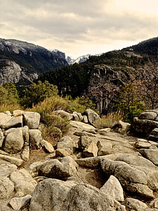 halve koepel, Yosemite, Bergen, landschap, wildernis, landschap, natuurlijke