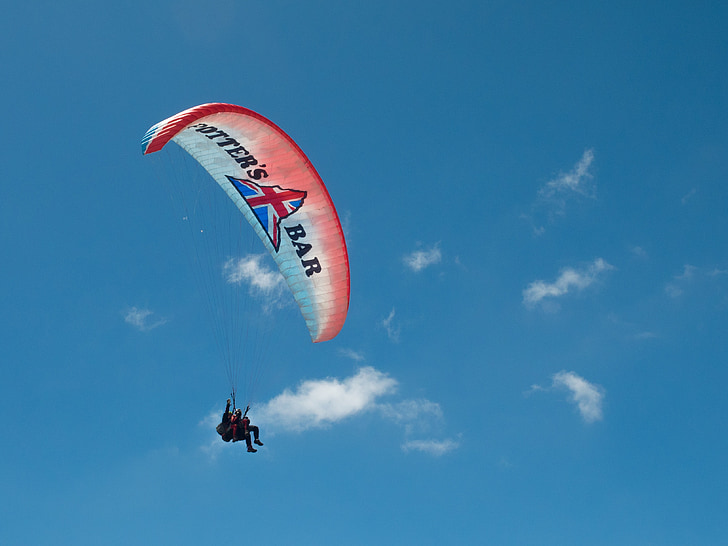 paragliding, Paraglider, piloot, zwevende zeilen, Andi garba