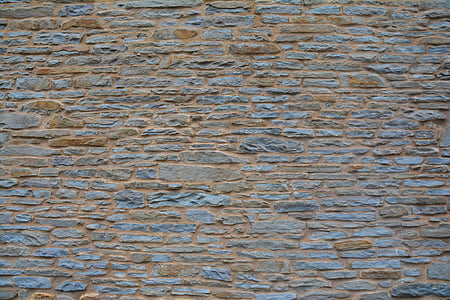 Kameni zid, velški zid, kamena, Walesa, velški, zid, srednjovjekovni