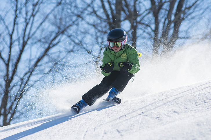 Cậu bé, lạnh, kính bảo hộ, đứa trẻ, người, Ski, Trượt tuyết