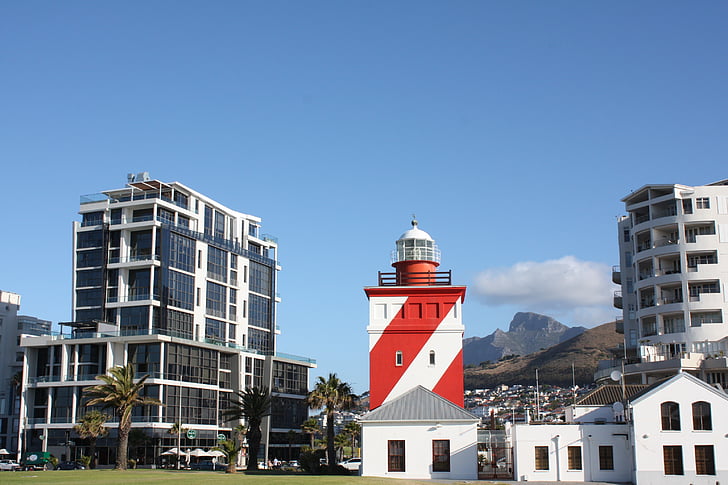 Južna Afrika, Cape town, kuće, svjetionik, arhitektura, toranj, poznati mjesto
