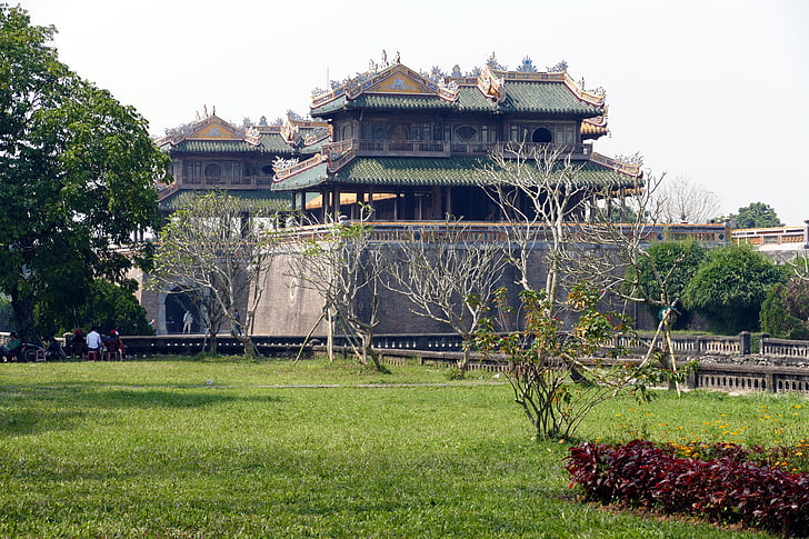 Vietnam, Hue, UNESCO, verdenskulturarv, gamle bydel, Palace, Royal palace
